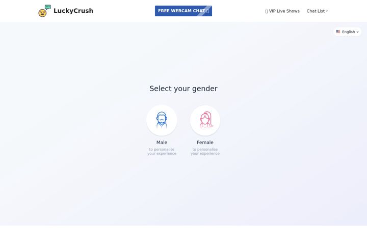 Skjámynd af luckycrush.club