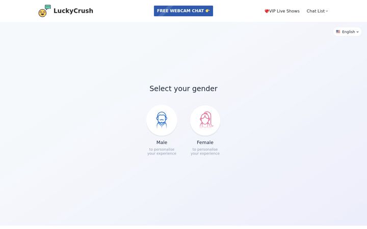 Captura de ecrã de luckycrush.one