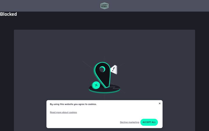 Screenshot of luckyrebel.la