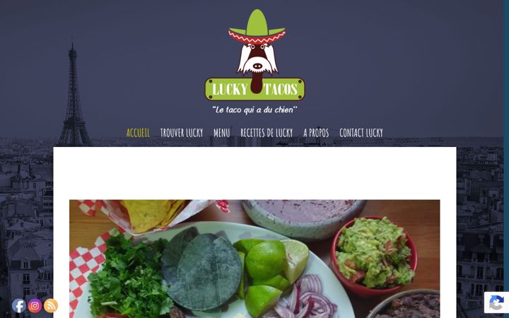 Screenshot of luckytacos.fr