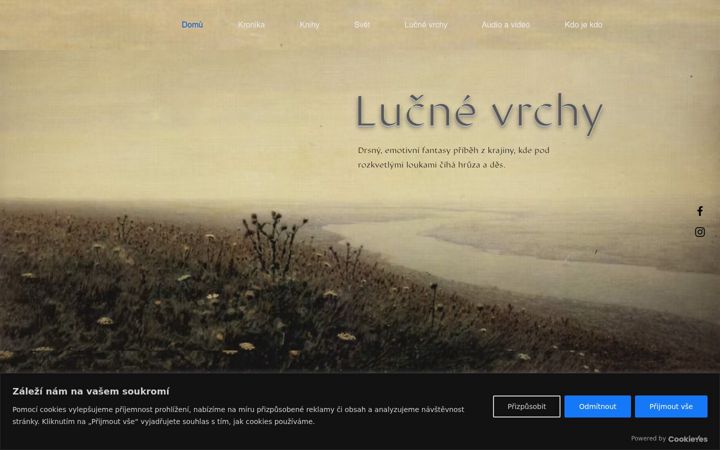 Screenshot of lucnevrchy.net