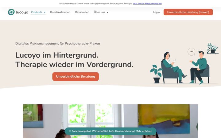 Screenshot of lucoyo.de