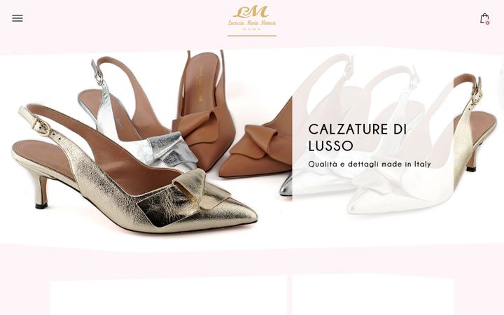 Screenshot of lucreziamariamonaca.com