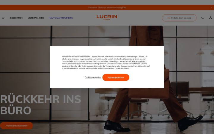 Screenshot of lucrin.de