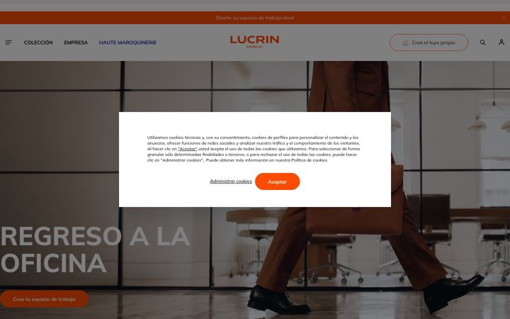 Screenshot of lucrin.es