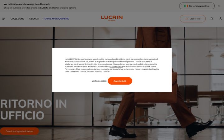 Screenshot of lucrin.it