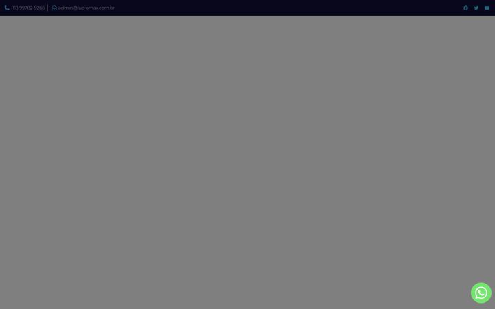 Screenshot of lucromax.com.br
