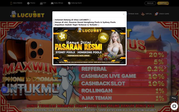 Screenshot of lucubet.icu
