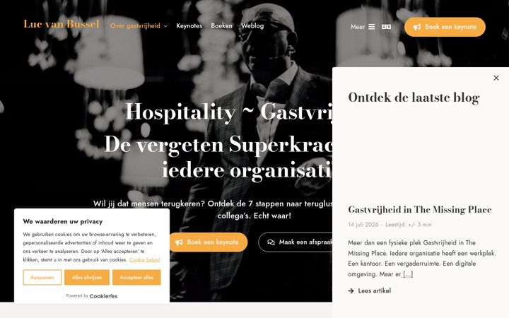 Screenshot of lucvanbussel.com
