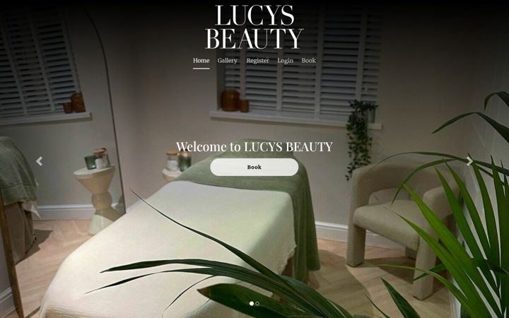 Screenshot of lucysbeauty1.com