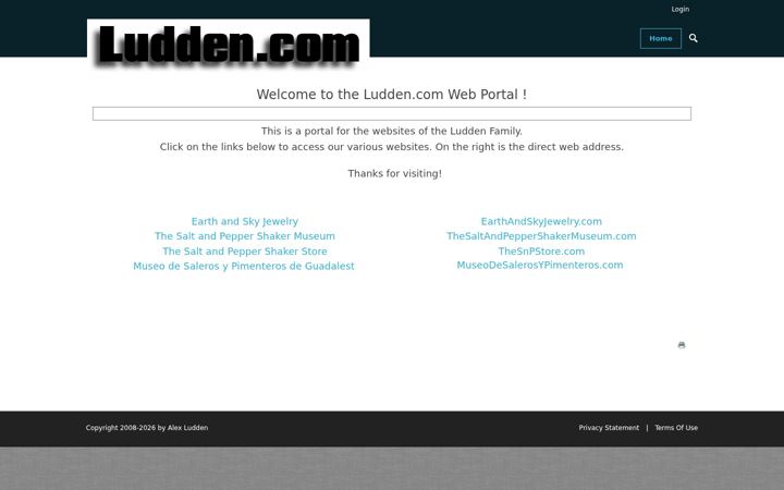 Screenshot of ludden.com