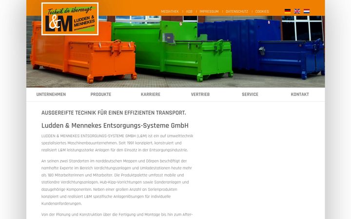 Screenshot of ludden.de