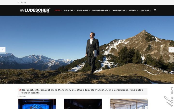 Screenshot of ludescher.com