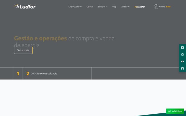 Screenshot of ludfor.com.br