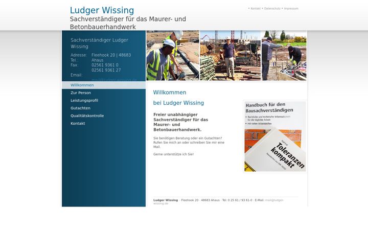 Screenshot of ludger-wissing.de