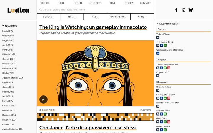 Screenshot of ludicamag.com