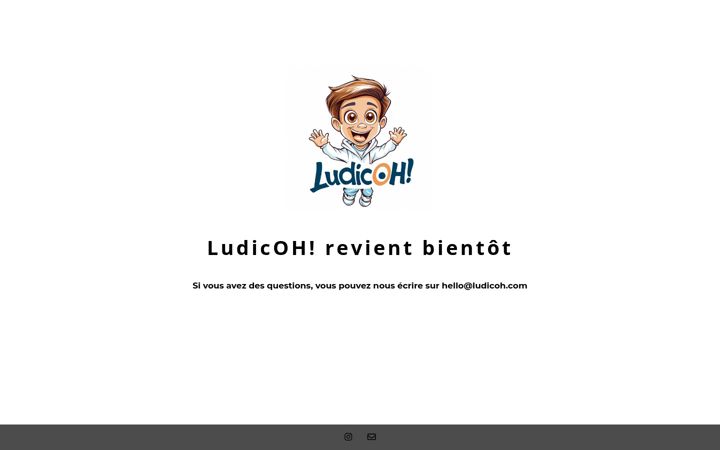 Screenshot of ludicoh.com
