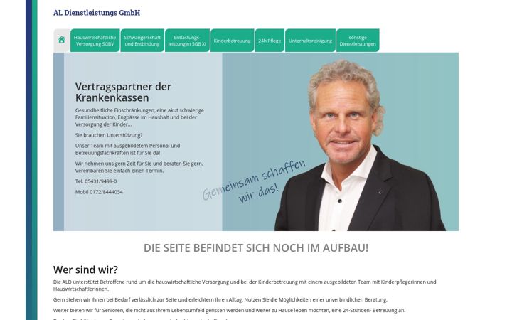 Screenshot of ludmann-dienstleistungen.de