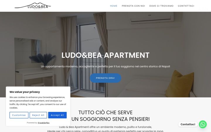 Screenshot of ludobea.com