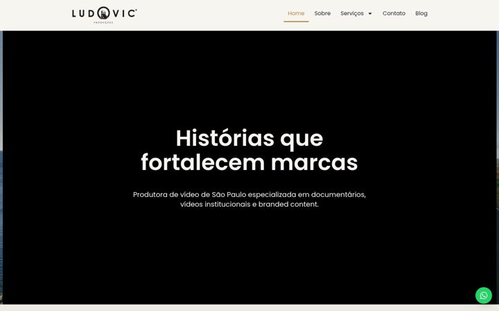 Screenshot of ludovic.com.br