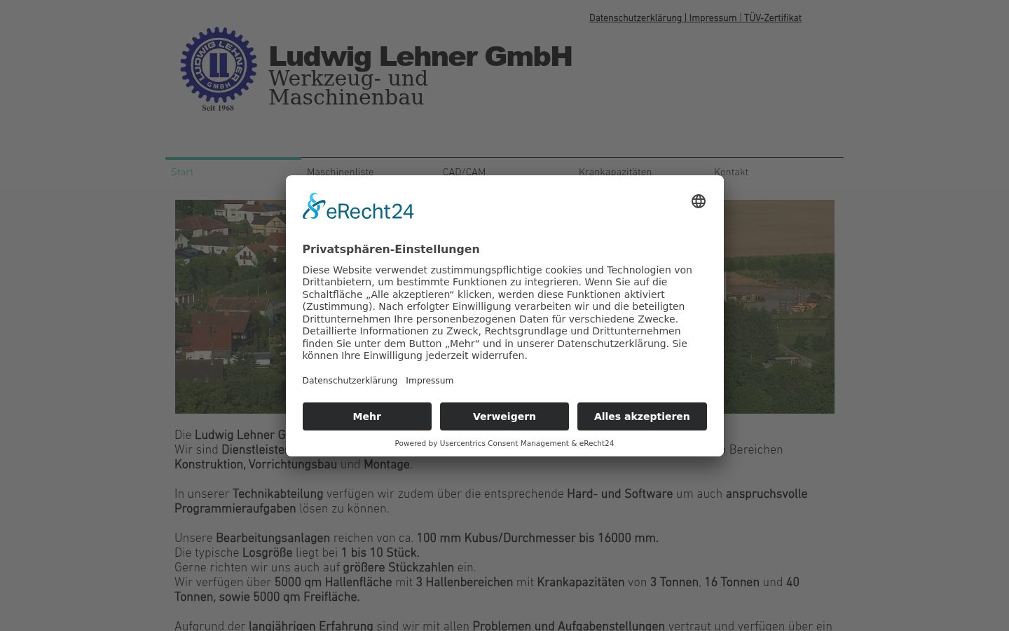 Screenshot tal-banner tal-kunsens muri qabel kwalunkwe interazzjoni