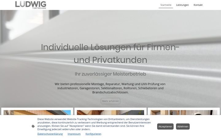 Screenshot of ludwig-tortechnik.de