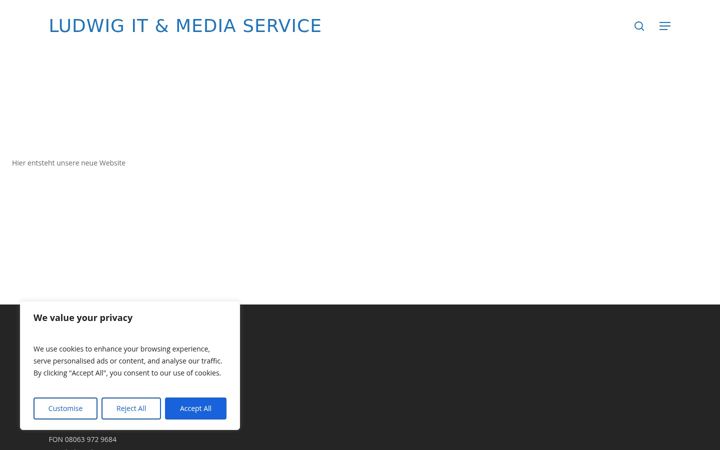 Screenshot of ludwig.de