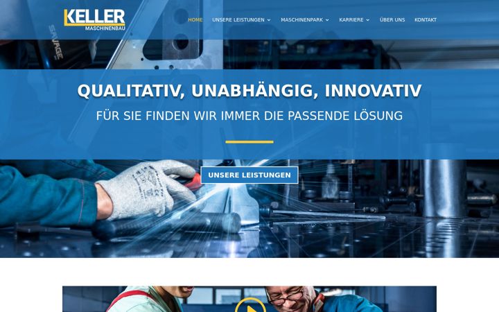 Screenshot of ludwigkeller.de