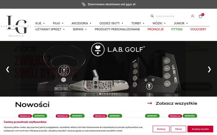Screenshot of ludwikgolf.pl