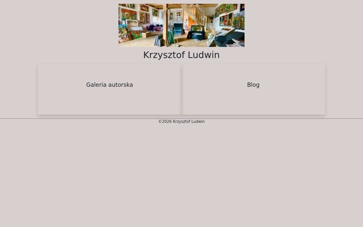 Screenshot of ludwin.pl