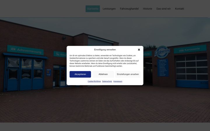 Screenshot ta' luebbering-kfz.de