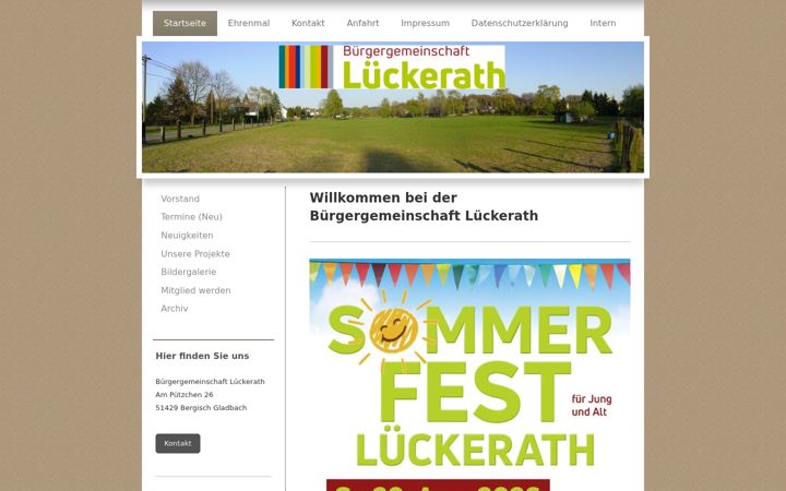 Screenshot of lueckerath-online.de