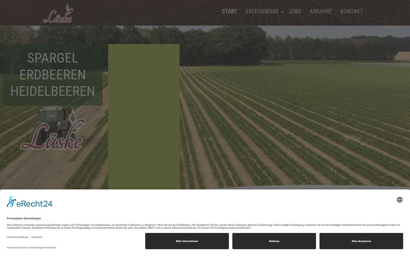 Screenshot tal-banner tal-kunsens muri qabel kwalunkwe interazzjoni
