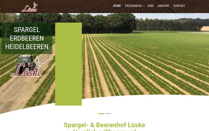 Screenshot of lueske-bethen.de