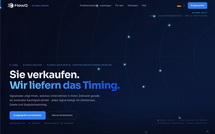 Screenshot of lueters-exec.com