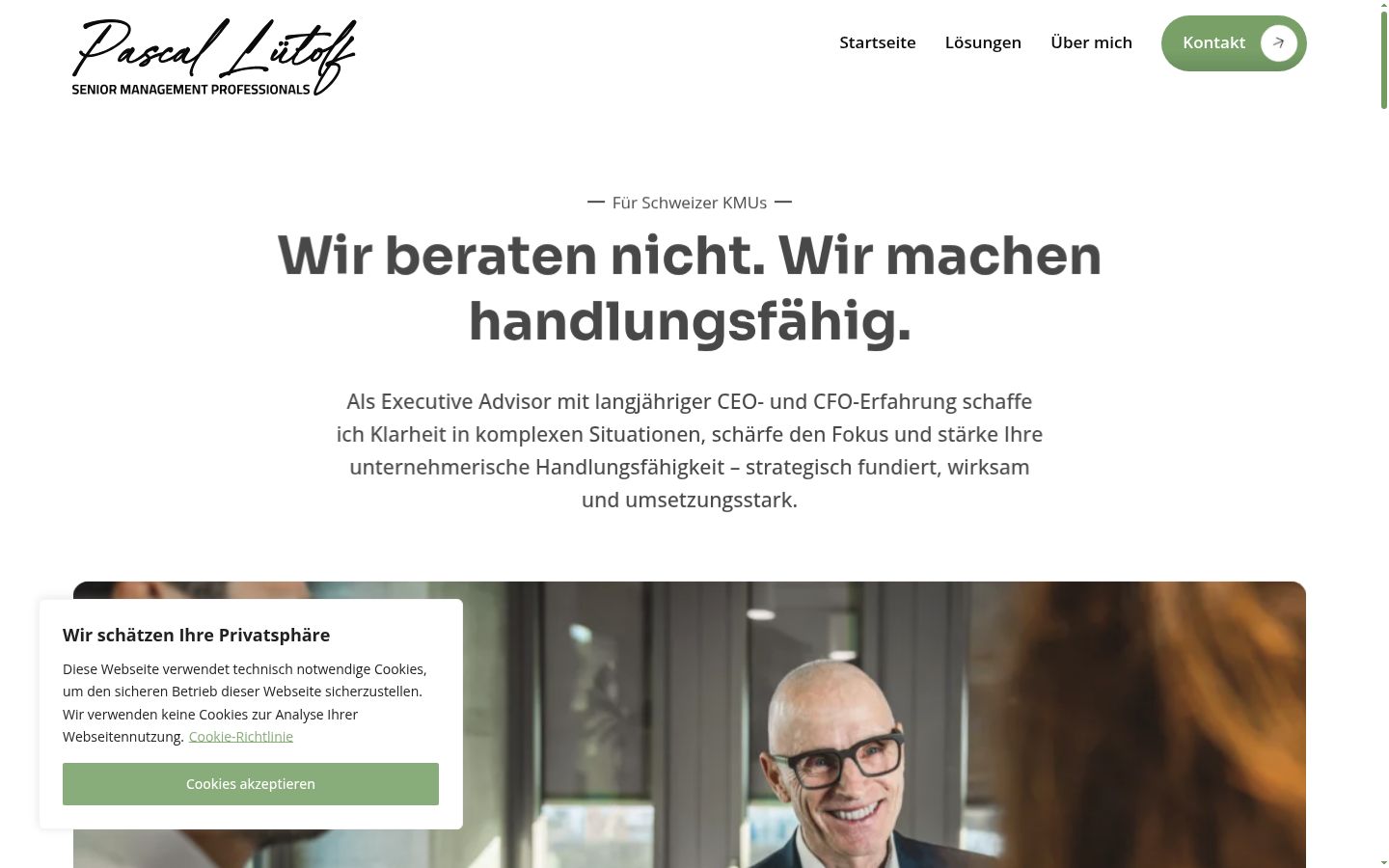 Screenshot van de toestemmingsbanner zoals getoond vóór enige interactie