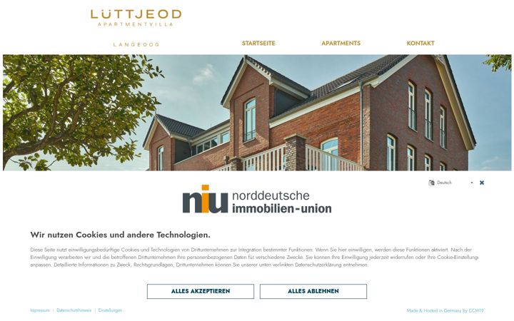 Screenshot of luettjeod.de