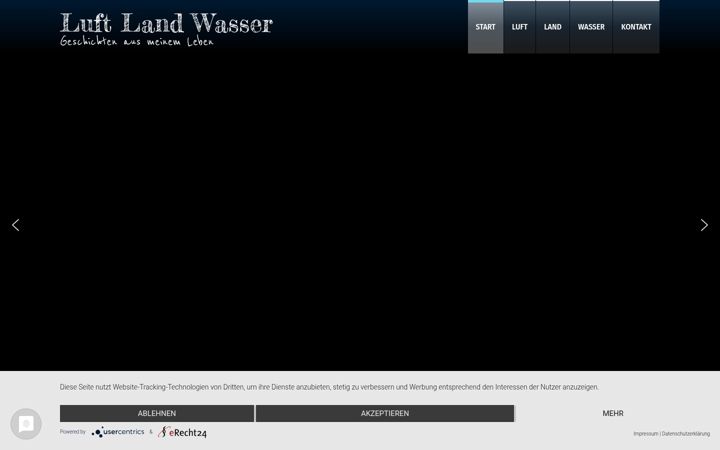 Screenshot of luftlandwasser.com