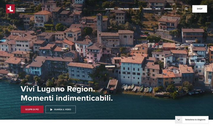Screenshot of luganoregion.com