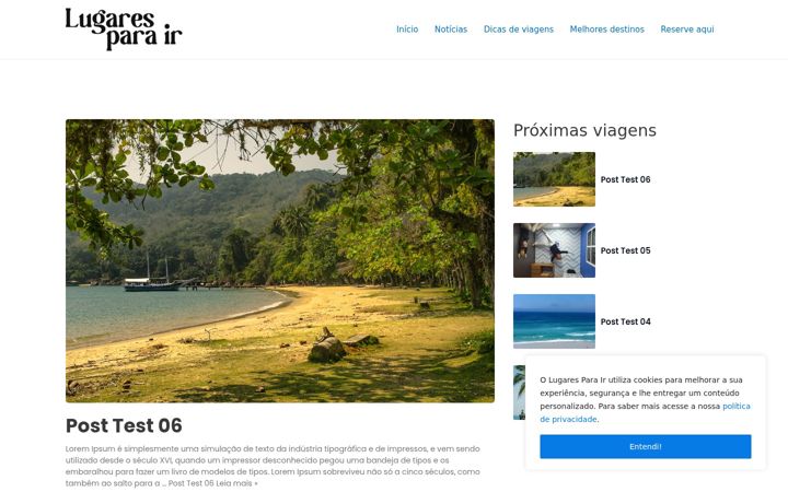 Screenshot of lugaresparair.com.br