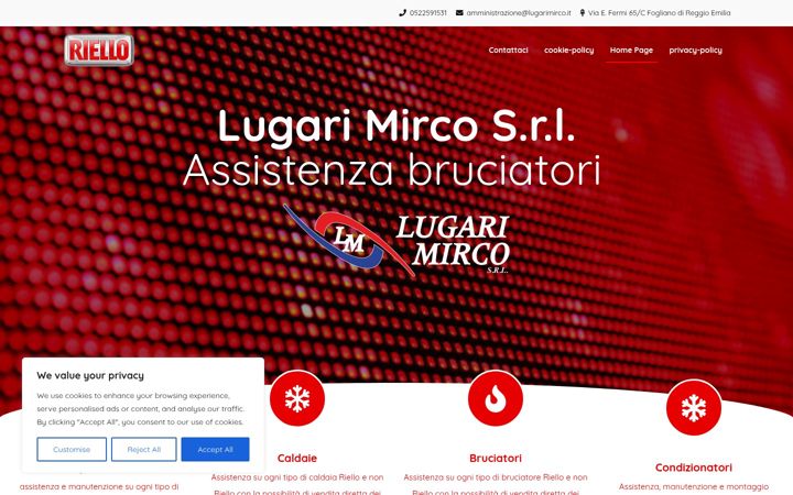 Screenshot of lugarimirco.it