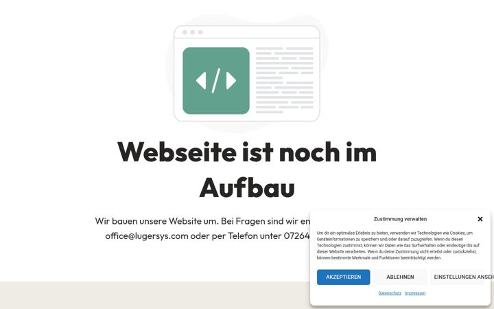 Screenshot of lugersys.com