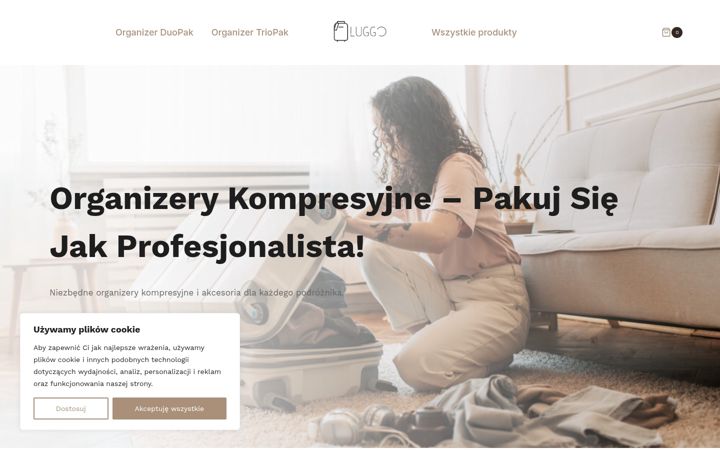 Screenshot of luggo.pl