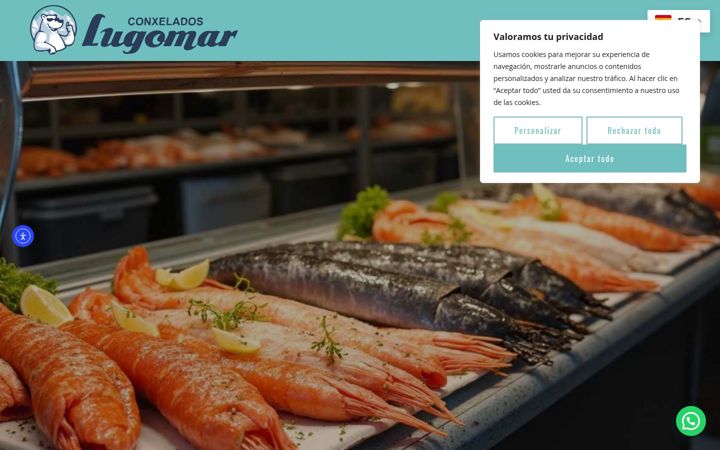 Screenshot of lugomar.com