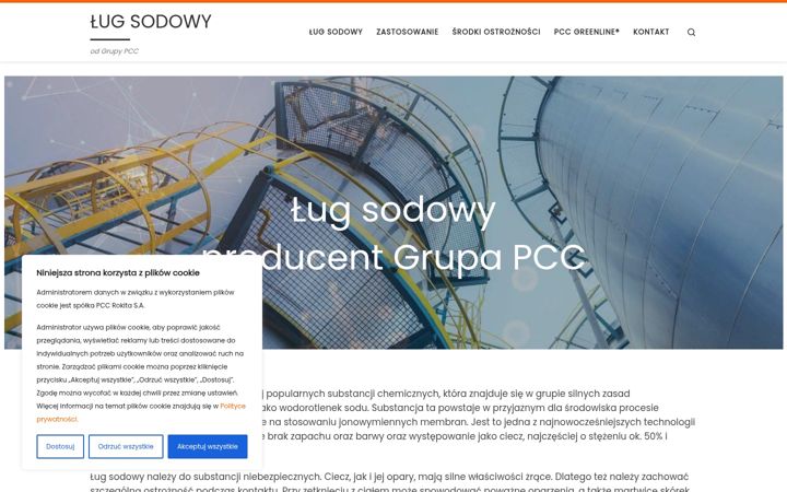 Screenshot of lugsodowy.pl
