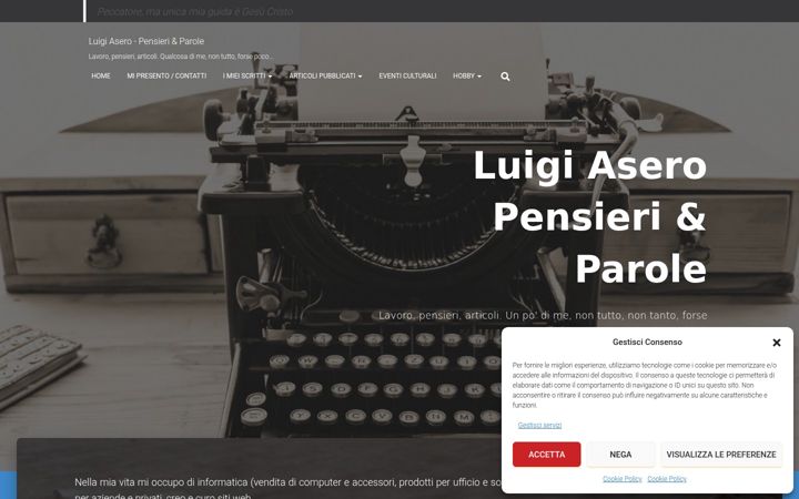 Screenshot of luigiasero.it