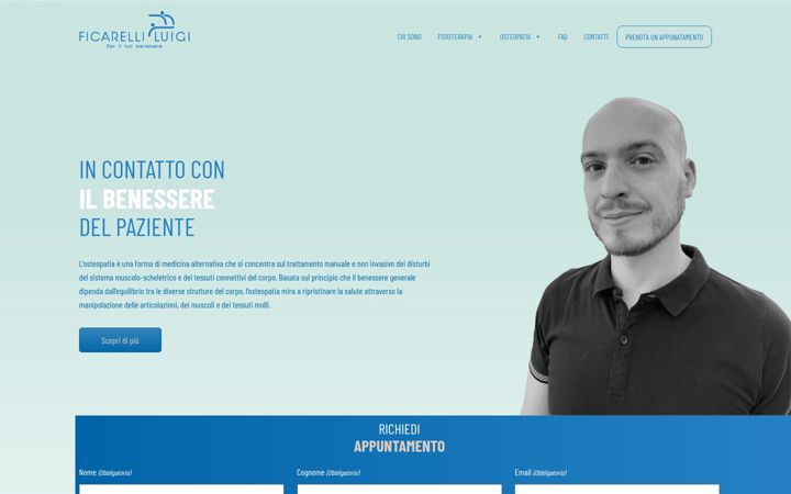 Screenshot of luigificarelli.it