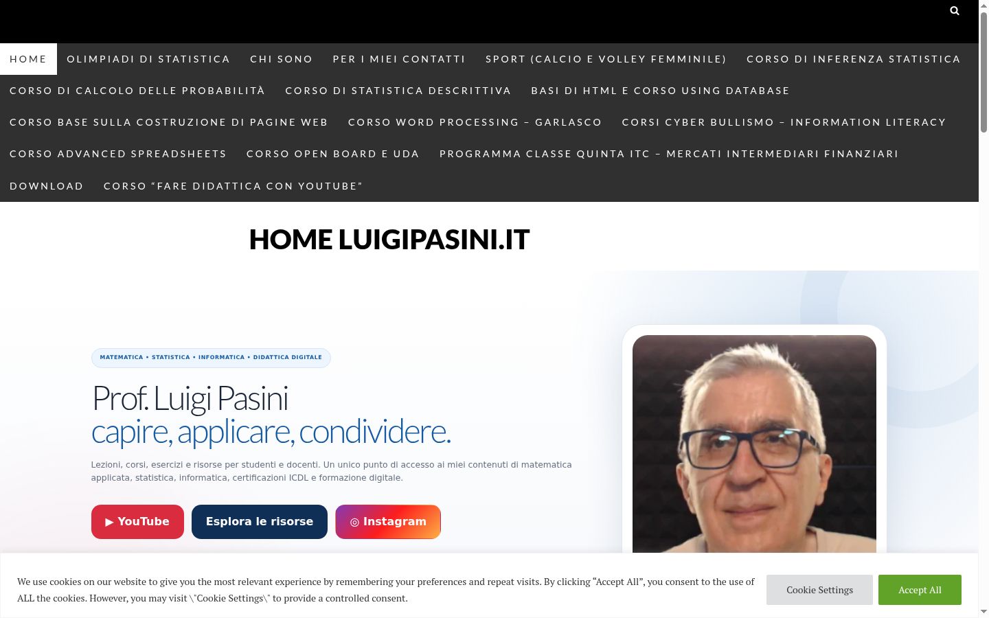 Screenshot tal-banner tal-kunsens muri qabel kwalunkwe interazzjoni