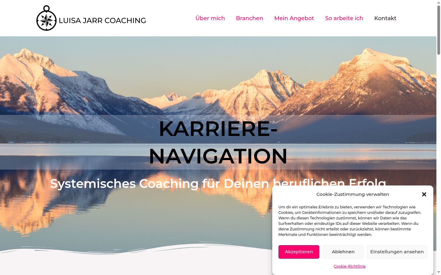 Screenshot tal-banner tal-kunsens muri qabel kwalunkwe interazzjoni