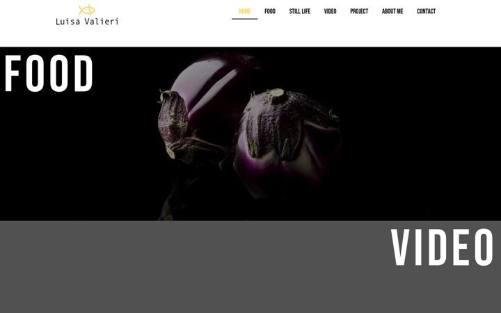 Screenshot of luisavalieri.it